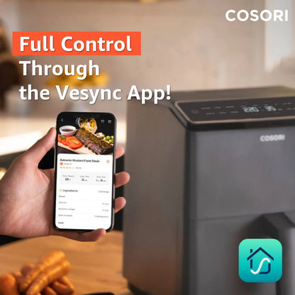 مقلاة كوسوري Dual Blaze Smart WiF Air Fryer سعة 6.4 لتر