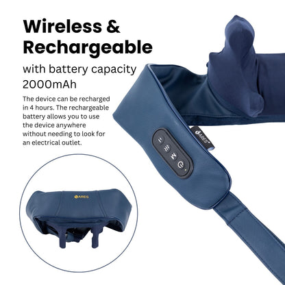 ARES uNeck- 6 Wireless Neck & Shoulders Massager