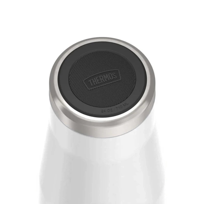 Thermos Water Bottle – Leak-Proof Tumbler 710 ml, White
