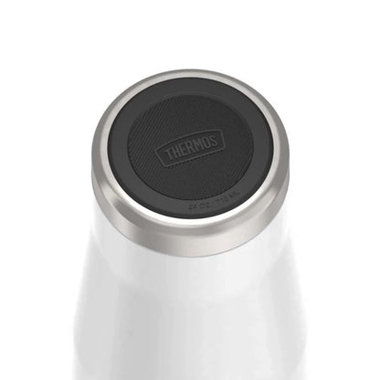 Thermos Water Bottle – Leak-Proof Tumbler 710 ml, White