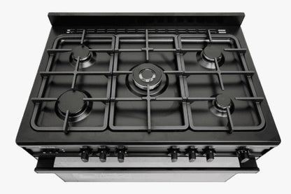GLEM GAS Oven Specialista-SB 90*60CM Full Safety Black