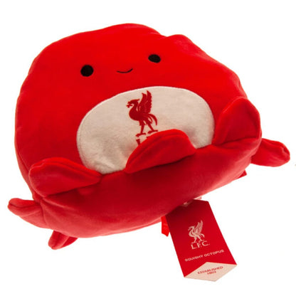Liverpool FC Squishy Octopus Plush Toy, Reversible Mood, 17cm Tall
