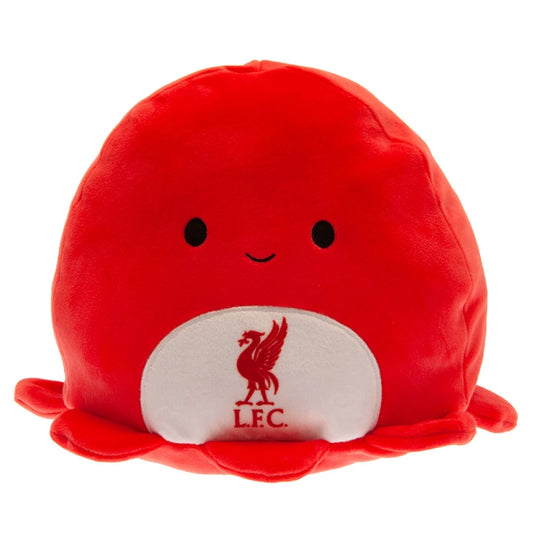 Liverpool FC Squishy Octopus Plush Toy, Reversible Mood, 17cm Tall