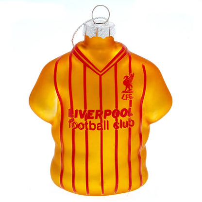 Liverpool FC Official 3-Pack Christmas Bauble Set featuring Shirt Decorations, 70mm Diameter, Festive Holiday Ornament Collection, Perfect for Liverpool Fans, Club Merchandise