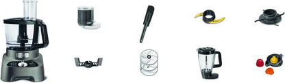 Moulinex Double Force Food Processor 31Functions 1000W (FP825E27)