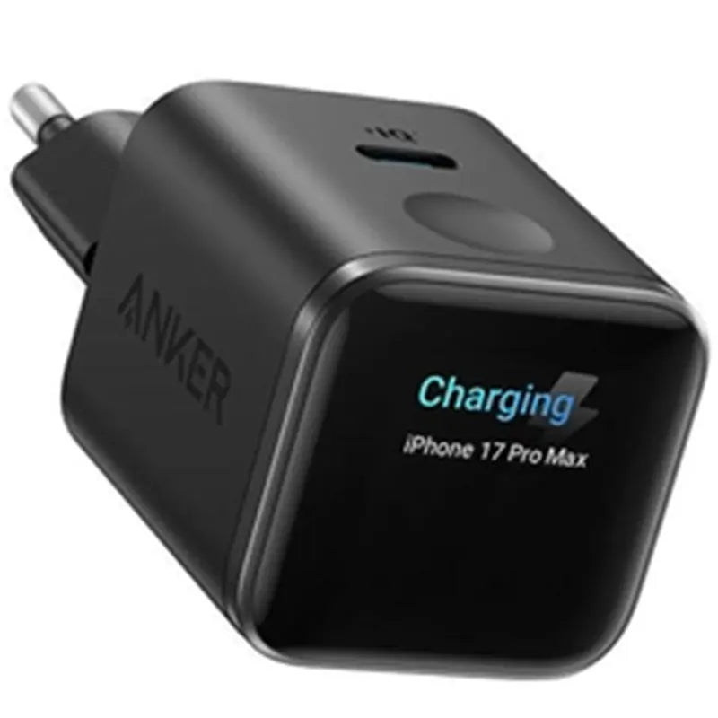 Anker Nano Charger Type-C – 45W –  EU – BLACK Display – A121DG11