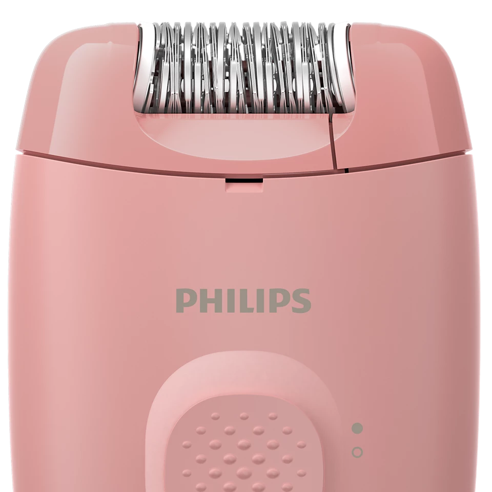 Philips Epilator Series 2000 Corded Compact Hair Removal, Washable Head, BRE229/00