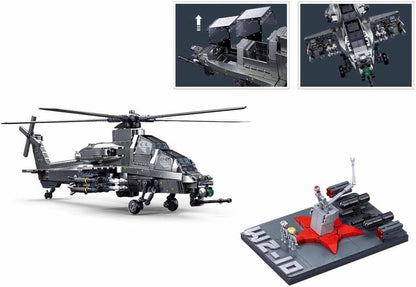 Sluban B1233 MB WZ-10S Attack Helicopter