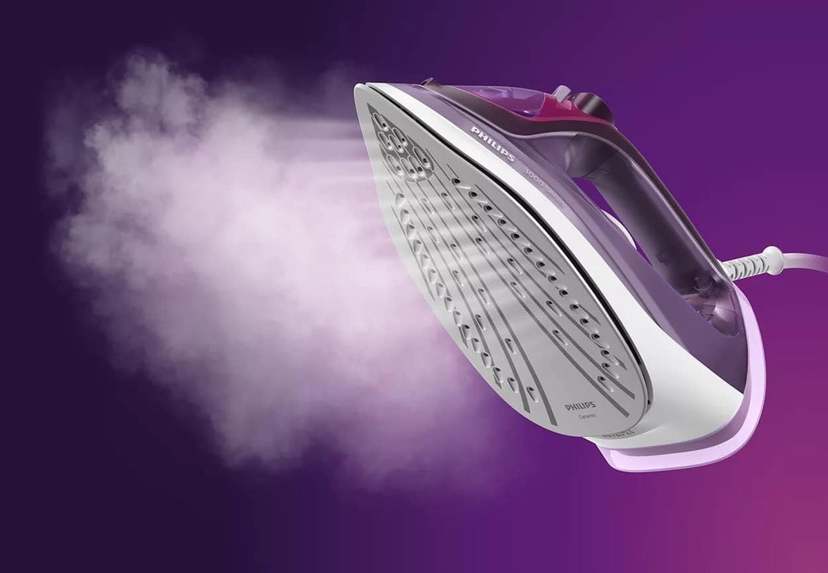 Philips Steam Iron 2600W, 40g/min Continuous Steam, 200g Steam Boost
