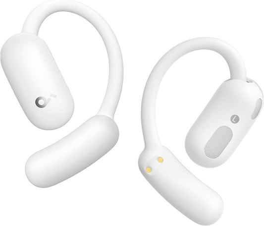 soundcore AeroFit 2 by Anker, Open-Ear Headphones, Real-Time Translation Earbuds, 4 Adjustable Positions for Every Ear Size, 2× Richer Bass, Hi-Res, 42H Playtime, IP55,AI Clear Calls,Wireless Charging
