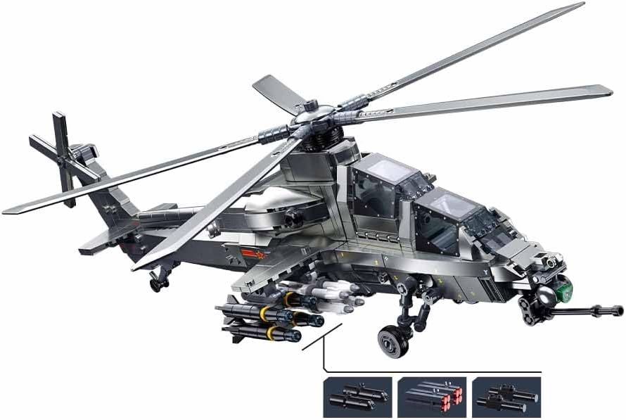 Sluban B1233 MB WZ-10S Attack Helicopter