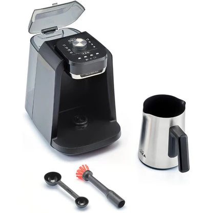 Arzum Okka Rich Spin Pro Turkish Coffee Maker with Water Tank OK0038 Silver