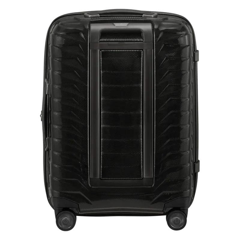 Samsonite Proxis Expandable Carry-On Trolley Lightweight, Durable Roxki Material, 100% Recyclable, Black