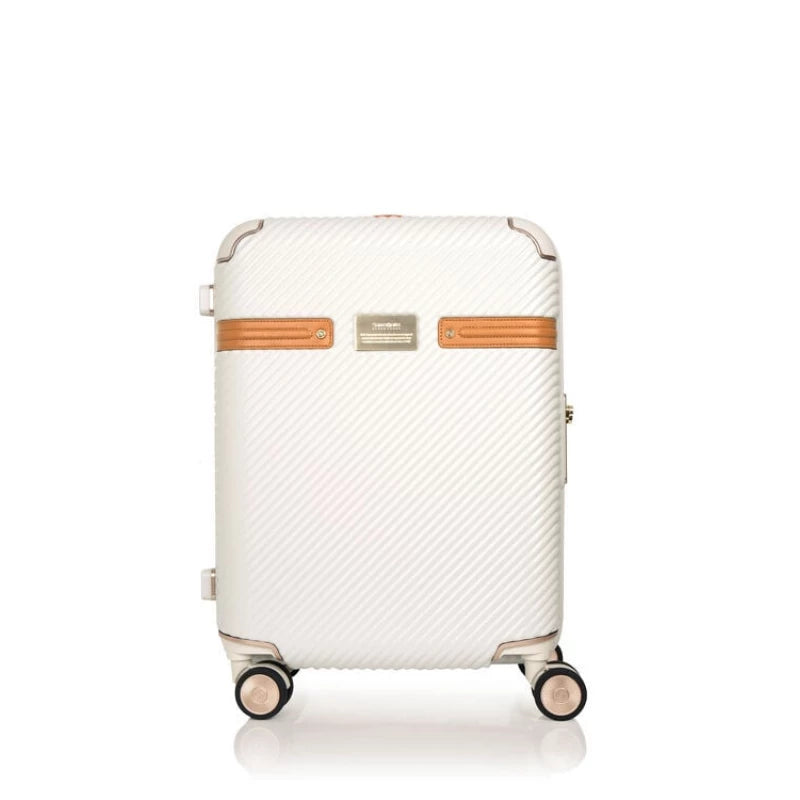 Samsonite Black Label Richmond II Spinner 55cm Off White Carry On Luggage