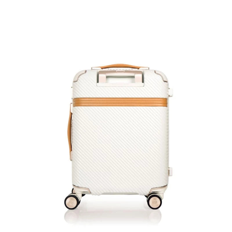 Samsonite Black Label Richmond II Spinner 55cm Off White Carry On Luggage
