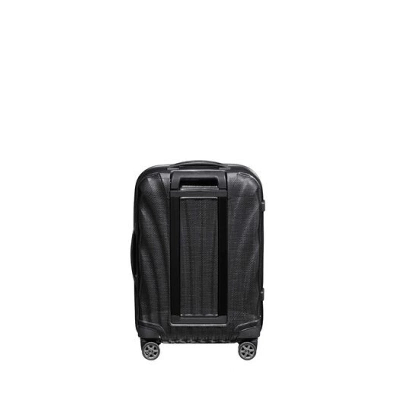 Samsonite C-Lite Spinner 55cm Black Lightweight Carry-On Luggage
