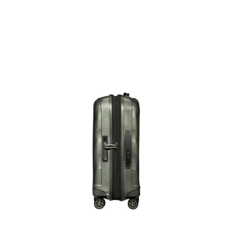 Samsonite C-Lite Spinner 55/20 EXP Metallic Green 21.6 Inch Carry-On Luggage