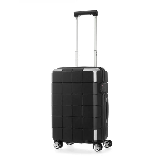 Samsonite Cube 048 Spinner 55/20 Black Antimicrobial Travel Luggage