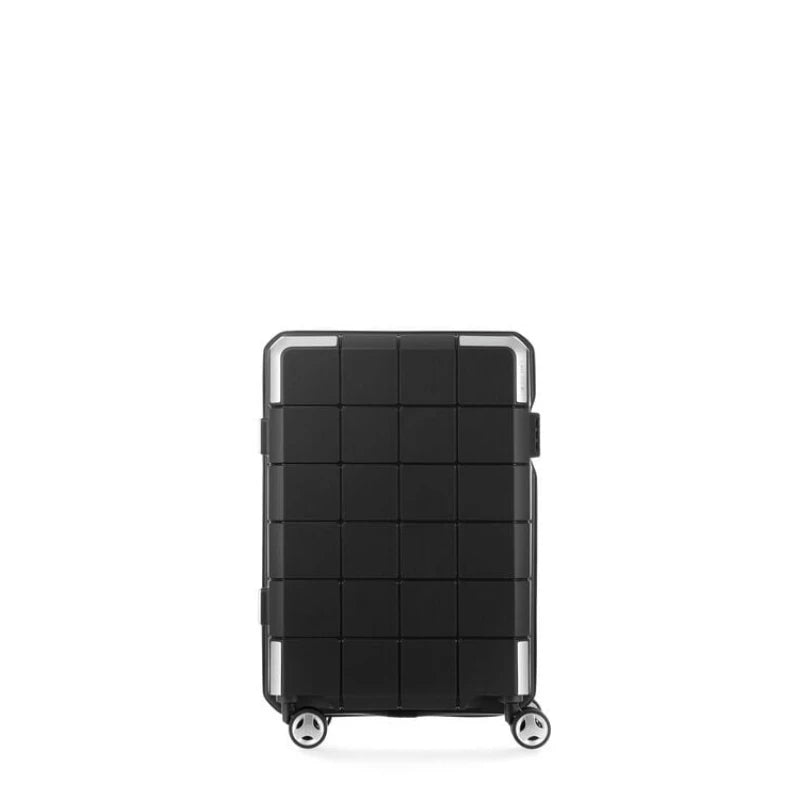 Samsonite Cube 048 Spinner 55/20 Black Antimicrobial Travel Luggage
