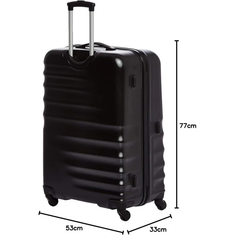 American Tourister Preston Hardside Spinner Luggage Black 67 cm Medium
