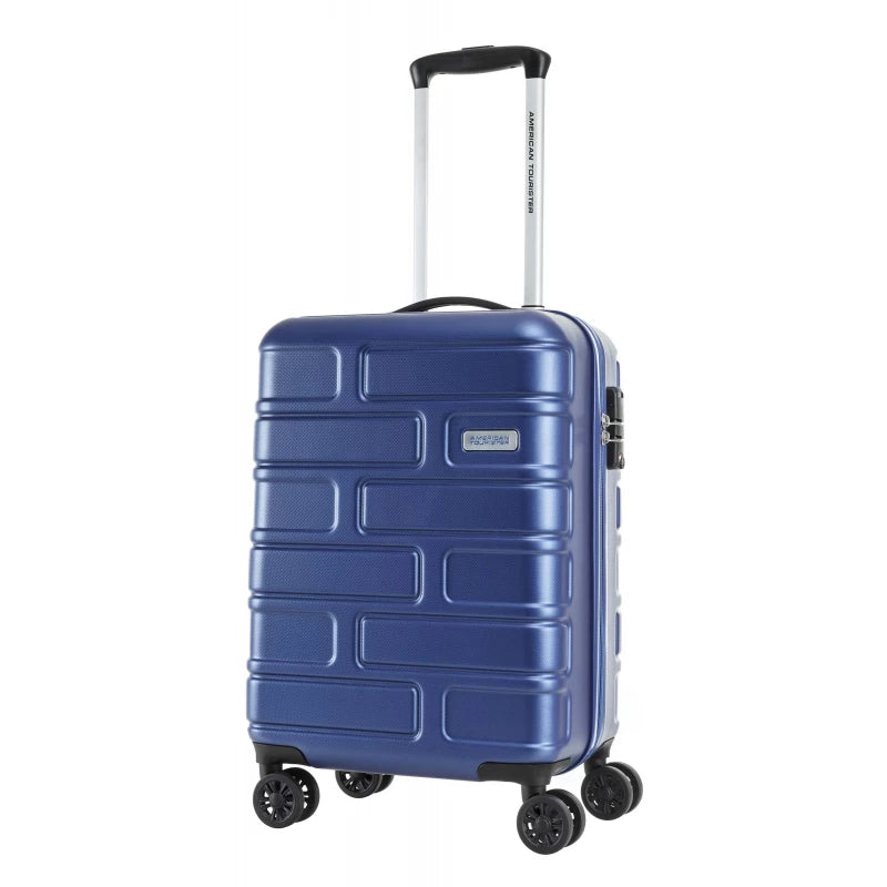 American Tourister Bricklane SP 55cm Oxford Blue Carry-On Suitcase Lightweight Travel Luggage
