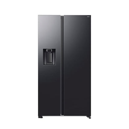 Samsung Bespoke AI Refrigerator SBS AI Energy Mode 617L - Side-by-Side Refrigerator - Black -