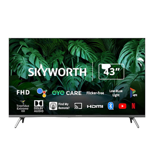 Skyworth Led Tv43Inch, Smart Android 2K, 2HDMI & 2USB (43E5300H)