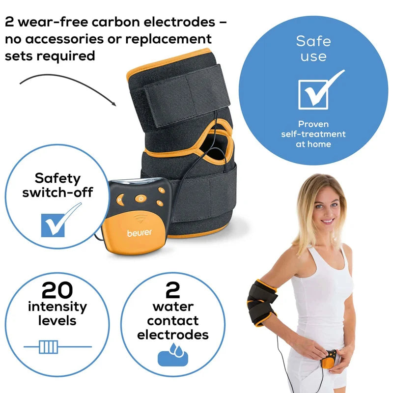 Beurer TENS Device for Knee & Elbow Pain Relief EM 29