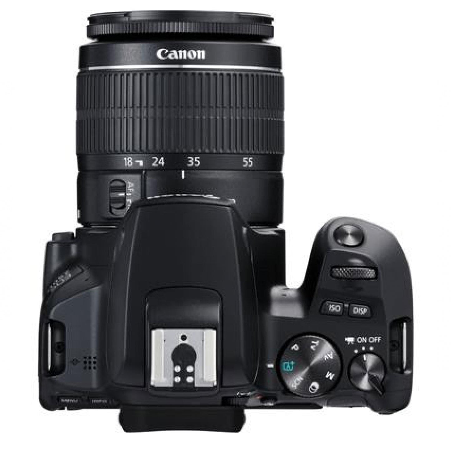 Canon EOS 250D + EF-S 18-55mm f/3.5-5.6 III SLR Camera Kit 24.1 MP CMOS 6000 x 4000 pixels Black (3454C003AA)