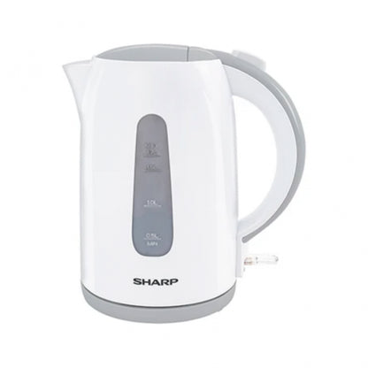 SHARP Kettel 1.7 Liter Water Heater 2200W White (EK-JX17-W3)
