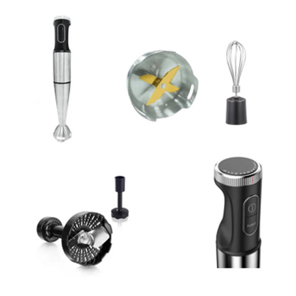 Sona Hand Blender 1500W with food processor 2.5 L Titanium blade With accessories (SHB-18A)