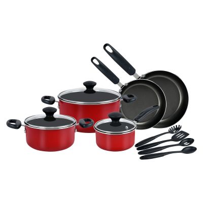 PRESTIGE Cookware Set of 12 Pieces - Red PR20486