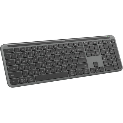 Logitech Signature Slim K950 Wireless Keyboard, Sleek Design, Switch Typing Between Devices, Quiet Typing, Bluetooth, Multi-OS, Windows, Mac, Chrome - Graphite