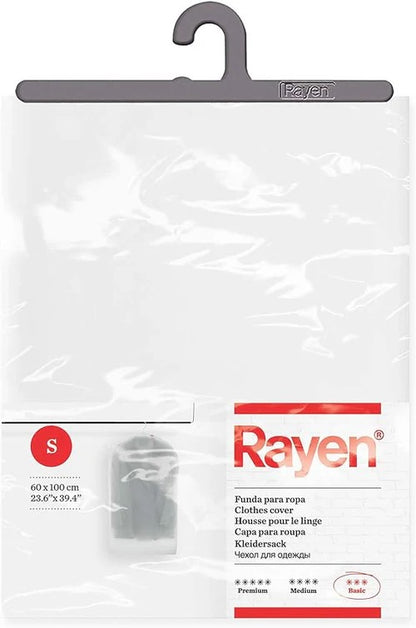 Rayen Dustproof Moistureproof Mothproof Clothes Bag 60x100cm Transparent (2030.11)