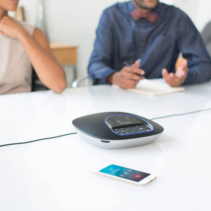 Logitech GROUP Video Conferencing Bundle with Expansion Mics for Mid to Large-sized Meeting Rooms w/ Extension Microphones (960-001057)