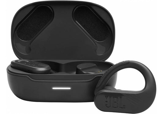 JBL Endurance Peak 3 - Dust and Water Proof (IP68) True Wireless Active Earbuds, Pure Bass Sound, Up to 50 Total Hours of Playback with Speed Charge, Ambient Aware & Talk Thru (Black)