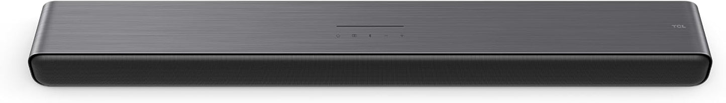 TCL S45H 2.0 Sound Bar for Smart TV | Dolby Atmos DTS:X Auto Room Calibration| 100W Power Wireless Bluetooth Home Theater Audio | App & Remote Control | Latest Model