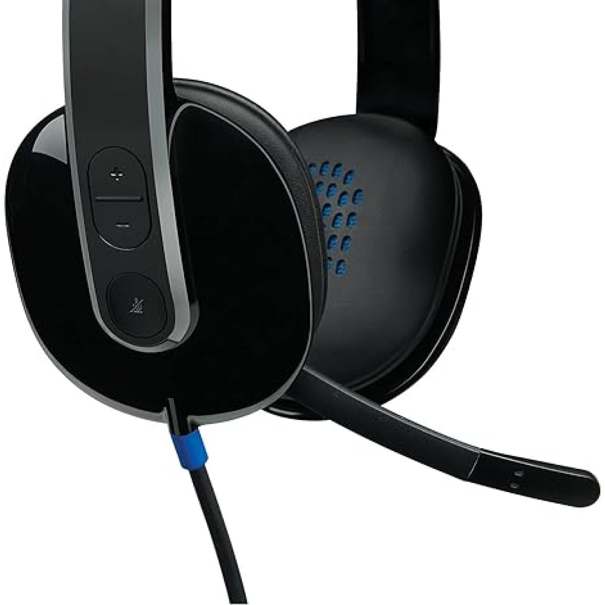 Logitech H540 High-Performance USB Headset For Windows & Mac , Skype Certified (981-000480)