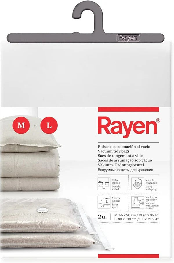 Rayen 2pcs Empty Clothes Sorting Bags Set M+L (6235)