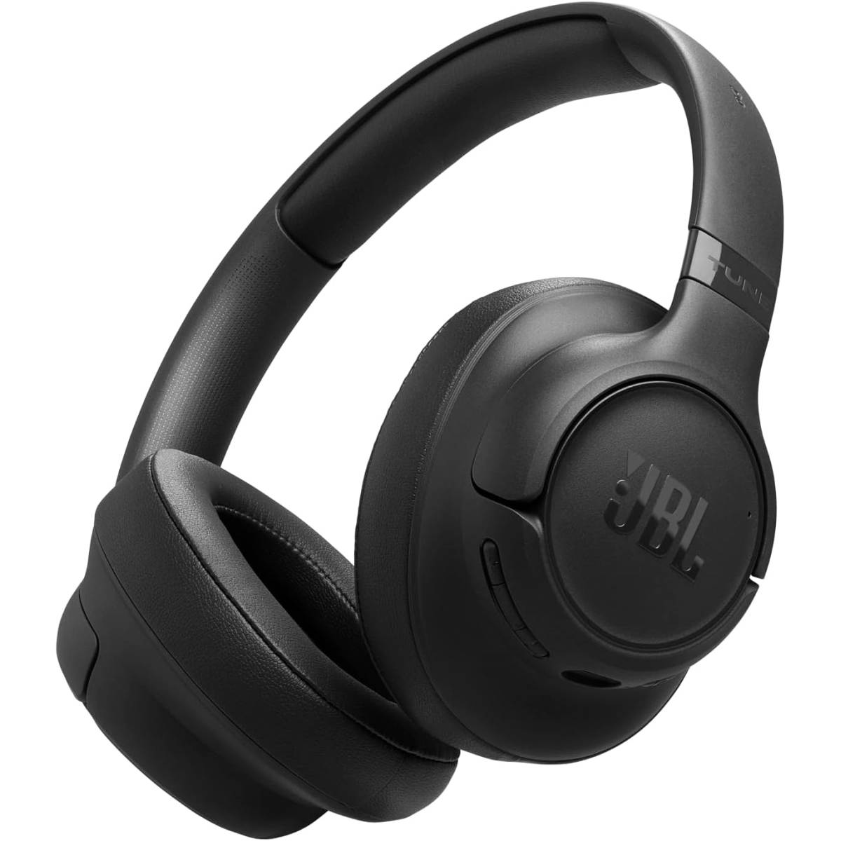 JBL Tune 730BT Wireless Over-Ear Bluetooth Headphones with Pure Bass Sound, 76H Battery Life, Dual Beamforming Mics, Multi-Point Bluetooth 6.0, Foldable & Comfortable – Black