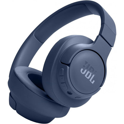 JBL Tune 720BT - Wireless Over-Ear Headphones with JBL Pure Bass Sound, Bluetooth 5.3, Up to 76H Battery Life and Speed Charge, Lightweight, Comfortable and Foldable Design (Blue)