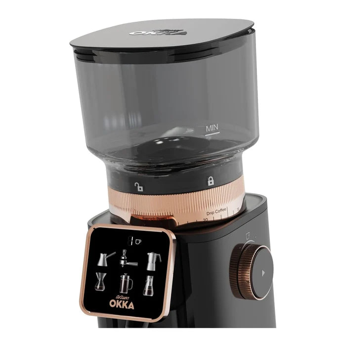 Arzum Okka Master Grind OK0044 Coffee Grinder – 60 Grit Levels – Copper