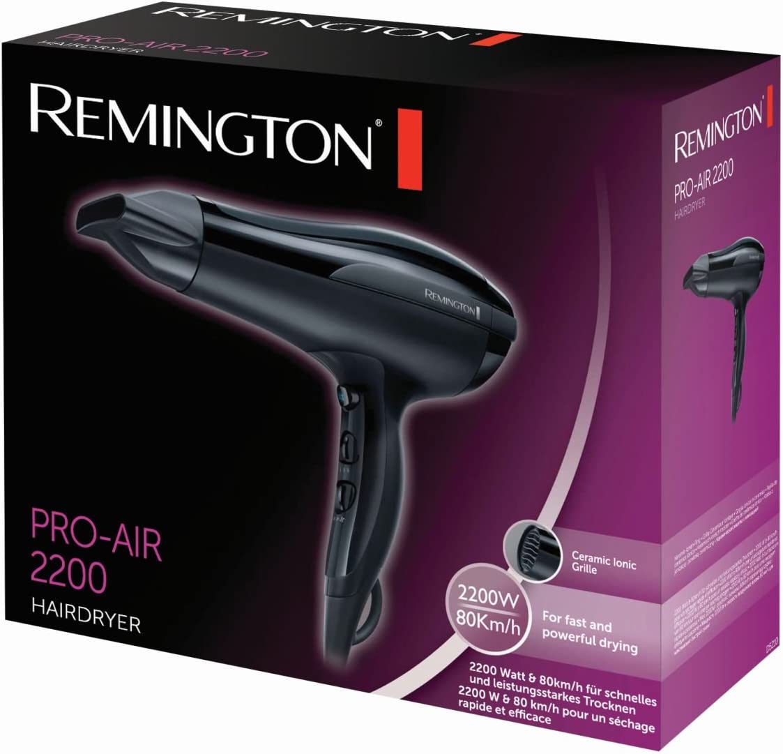 Remington Hair Dryer 2200W (D 5210)