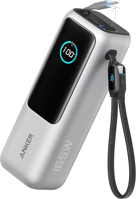 Anker Power Bank (25K, 165W, Built-In USB-C )