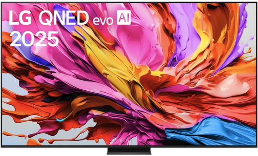LG 100QNED86A6 100" 4K QNED evo AI TV (AI α8 Gen2 4K processor, 25 webOS, 120 Hz (VRR up to 144 Hz)) [Model Year 2025]