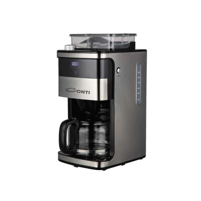 Conti CM 3034 BS Coffee Machine with Grinder – 1.5L Tank – Full Touch Screen