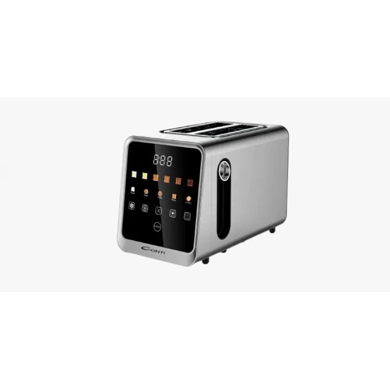 Conti TA 28001 S 2-Slice Digital Toaster – 850W with 6 Functions