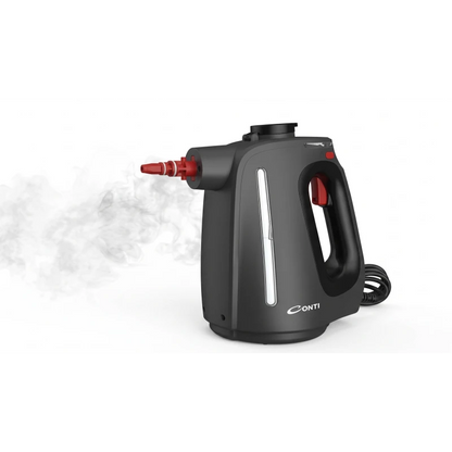 Conti 1350W Handheld Steam Cleaner, 550ml Tank, 9 Accessories, SC 1350 CH