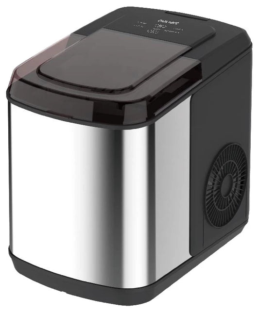 Conti Portable Ice Maker Machine, 12kg/Day, 1.5L, Self-Cleaning, Stainless Steel, IM 1002 SB