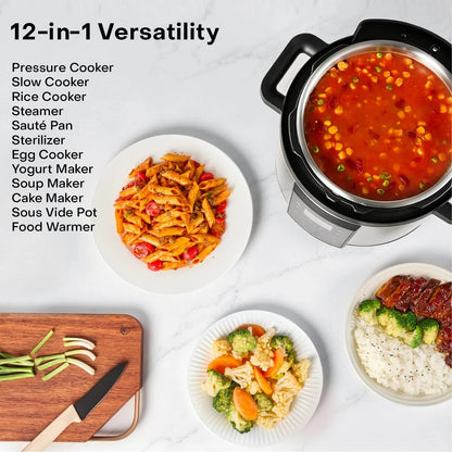 Nutricook Smart Pot 3 NC-SP320 6L Electric Pressure Cooker, 12 in 1, 17 Presets, 1200W